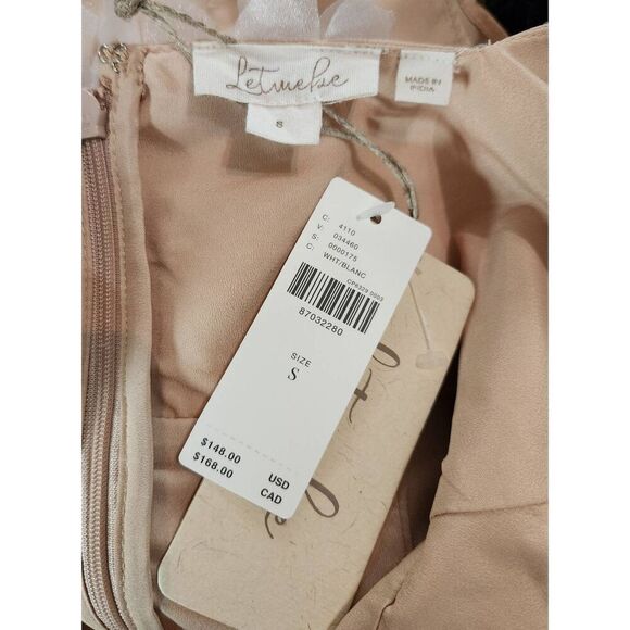 Anthropologie Let Me Be Sleeveless 3D Embellished Blouse Size Small NWT - Picture 8 of 9